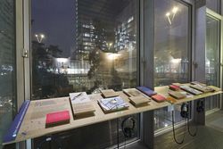 © photo David-Paul Carr/BnF Vu sur le jardin et l'exposition