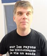 Bernard Strainchamps, bibliothécaire et fondateur du site de veille littéraire Bibliosurf II