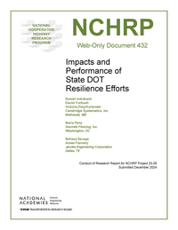 Cover Image: Impacts and Performance of State DOT Resilience Efforts