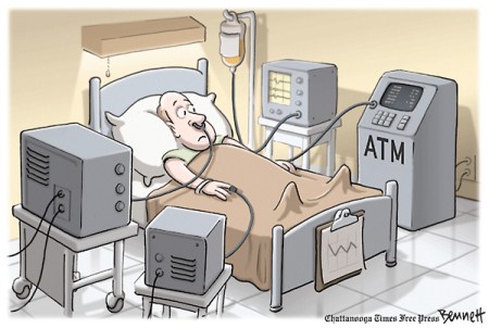 Bennett editorial cartoon