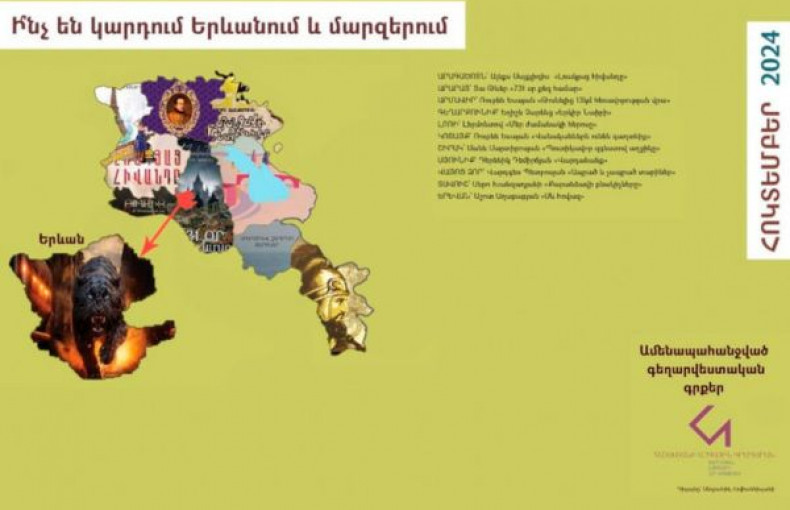 Book Map of Armenia | October
