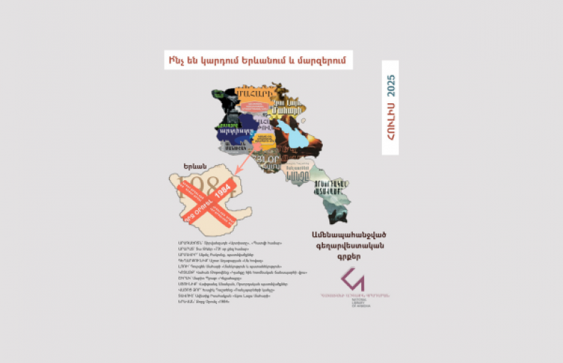 Book Map of Armenia | July
