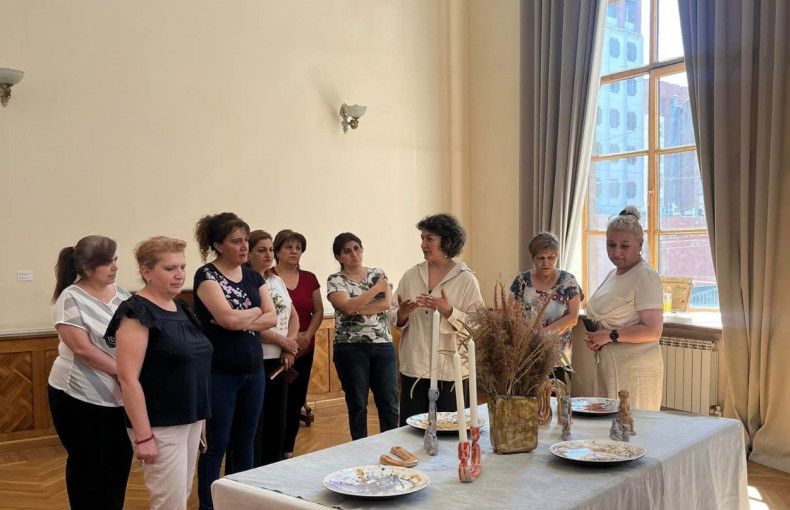 Personal exhibition featuring artist Gohar Sargsyan's 'Poetic Dialogue'