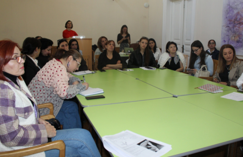 Launch of the "Hydrogels and Solvent Gels" Course  at the Armenian National Library