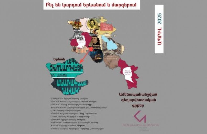 Book Map of Armenia I April