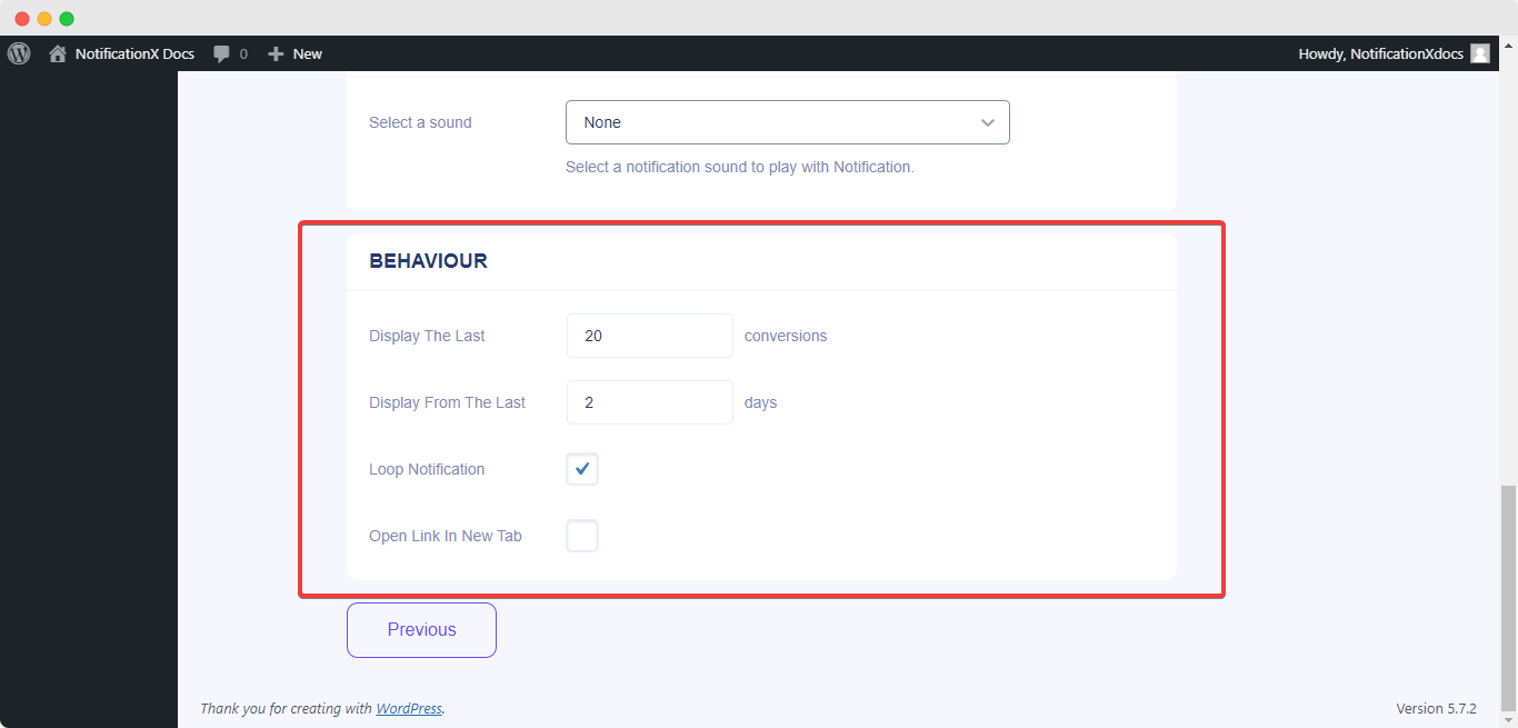How to Display GiveWP Donation Alert Using NotificationX? 4 GiveWP donation alert