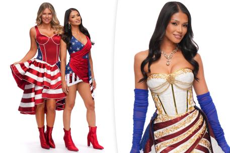 Behold, the over-the-top patriotic Octagon Girl outfits for UFC Freedom 250