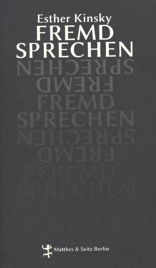 001310003_Fremdsprechen : Gedanken zum Übersetzen