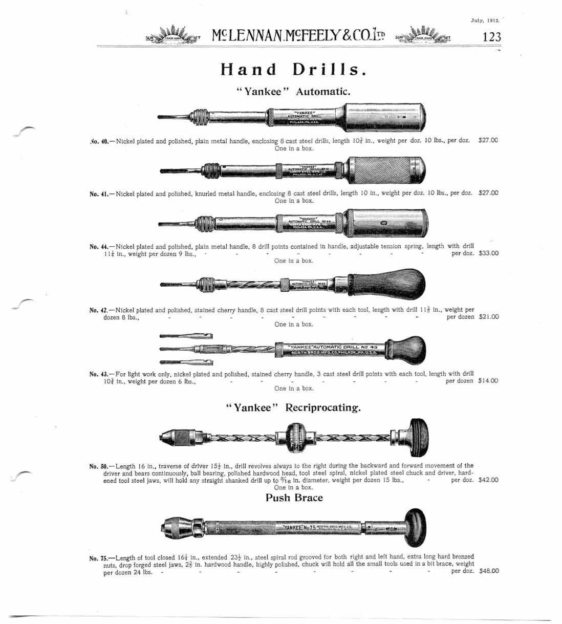 Hand Drills