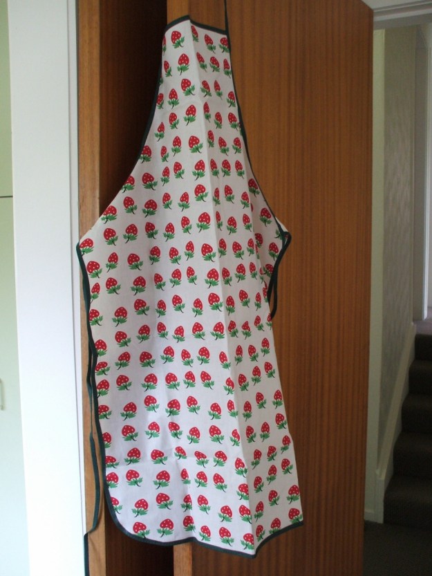 Woman's full length apron
