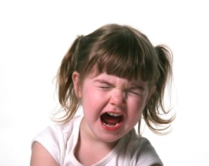 temper tantrum