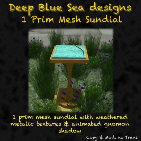 DBS sign for Steampunk sundial 512