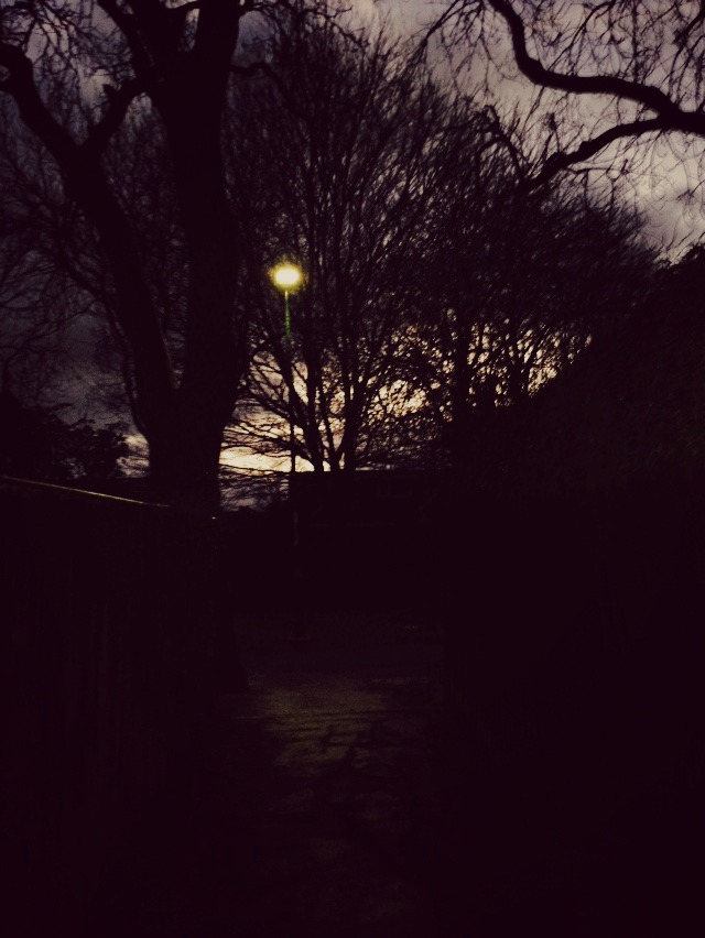 dark street