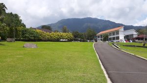 Photo of a mountain in the area of the Cibodas Botanical Garden Plant Conservation Center, Indonesian Institute of Sciences
