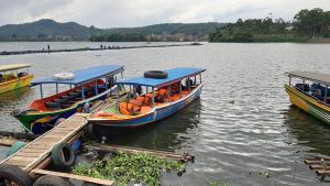 Photo of the scenery at the Darma Reservoir, Kuningan, West Java, Indonesia