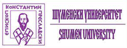 Logo of Konstantin Preslavsky University of Shumen