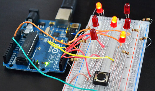 How to Build a Simple Arduino Dice Circuit Thumbnail