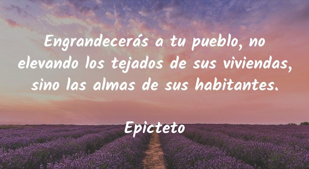 Nobleza y virtud. Epicteto.