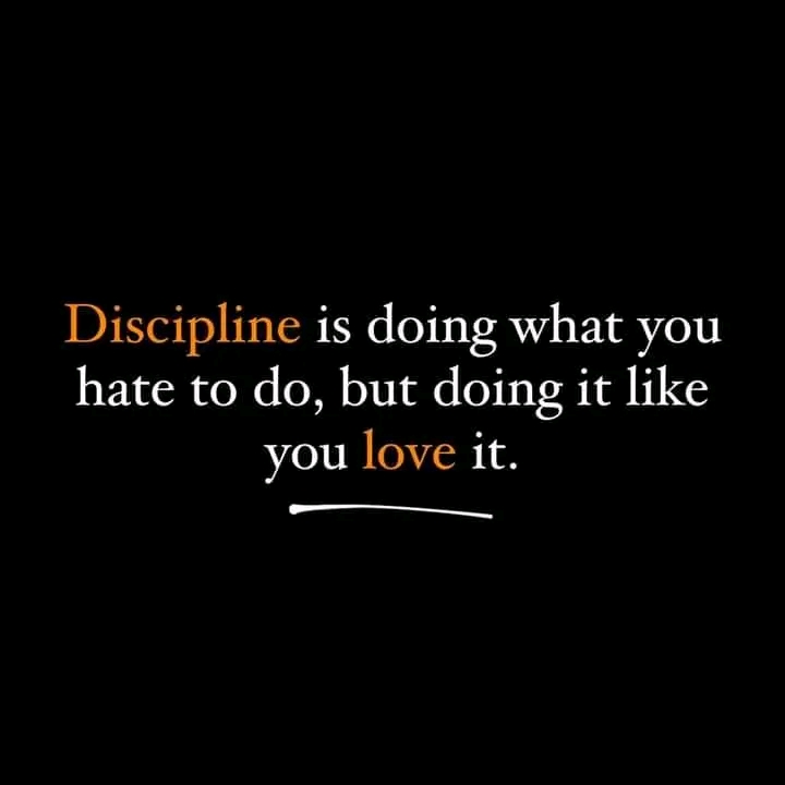 If you Lack Discipline, read this POST.👇👇👇