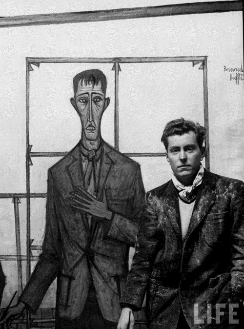 Bernard Buffet, 1955 /Dmitri Kessel /sc