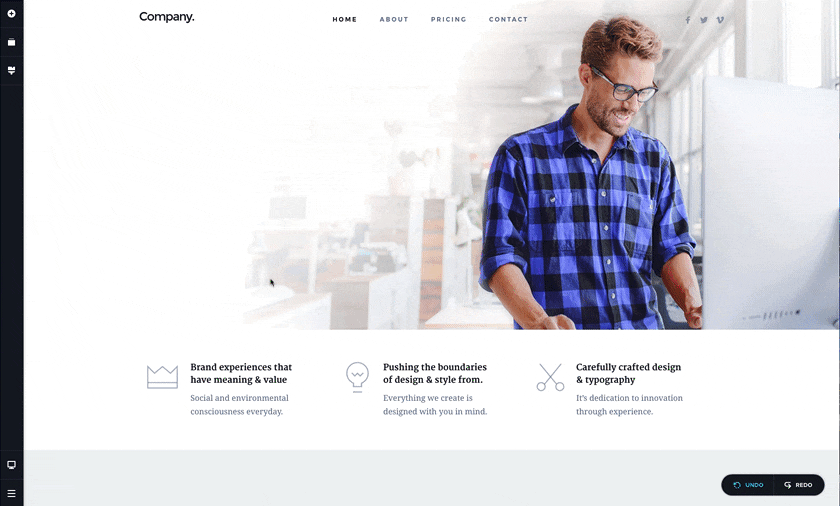 Add elements to create your own design