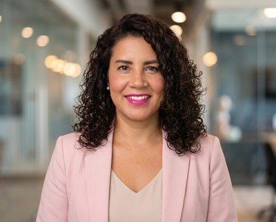Professional AI headshot example created by HeadshotPro - female business portrait