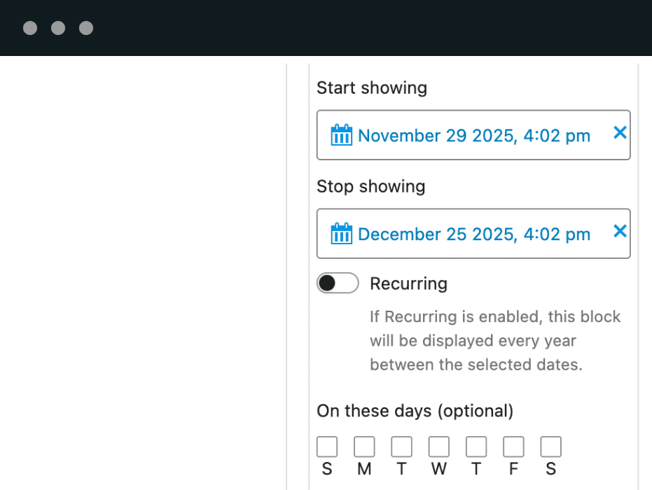 Block Controls in PublishPress Blocks
