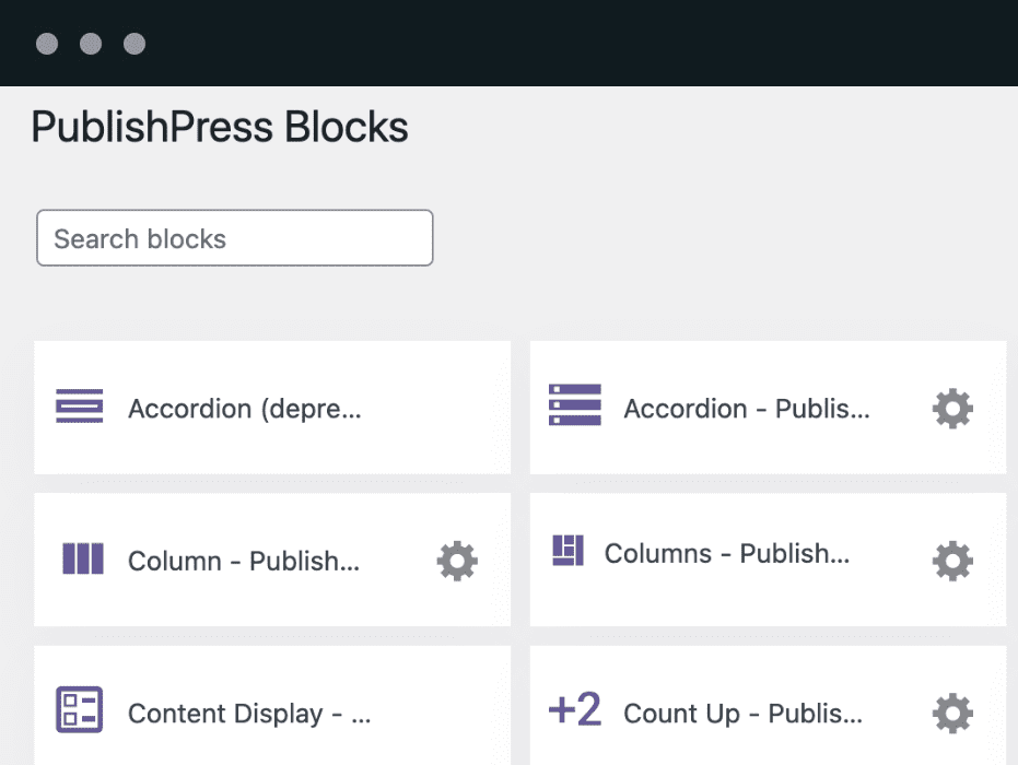 Over 20 extra Blocks in PublishPress blocks