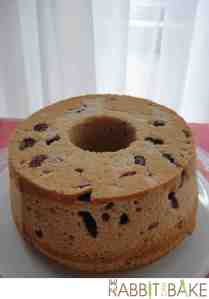 Cranberries Chiffon Cake1