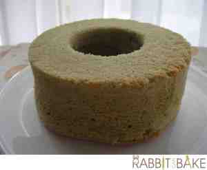 Green tea soya chiffon1