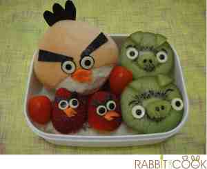 Bento # 55 - Angry Bird Bento