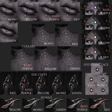 _NAMINOKE_Spider gacha keys