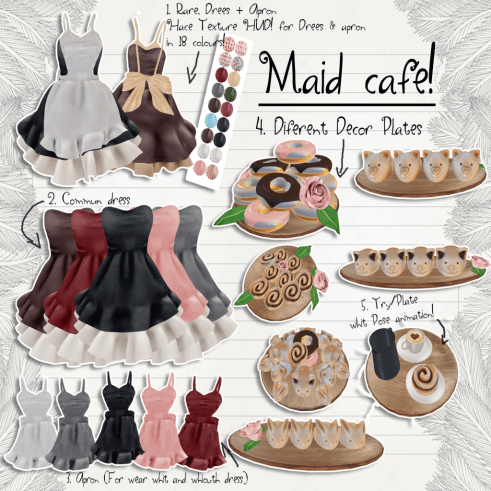 Maid cafe gacha key