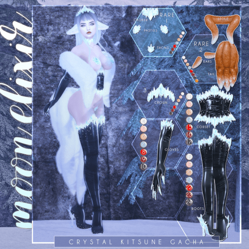 Moon Elixir - Crystal Kitsune Key