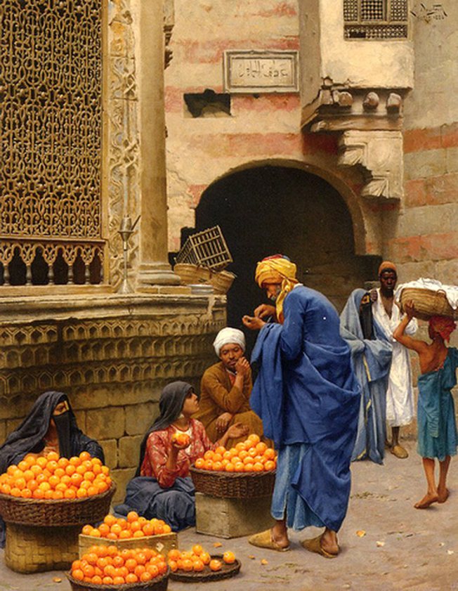 painting old egypt