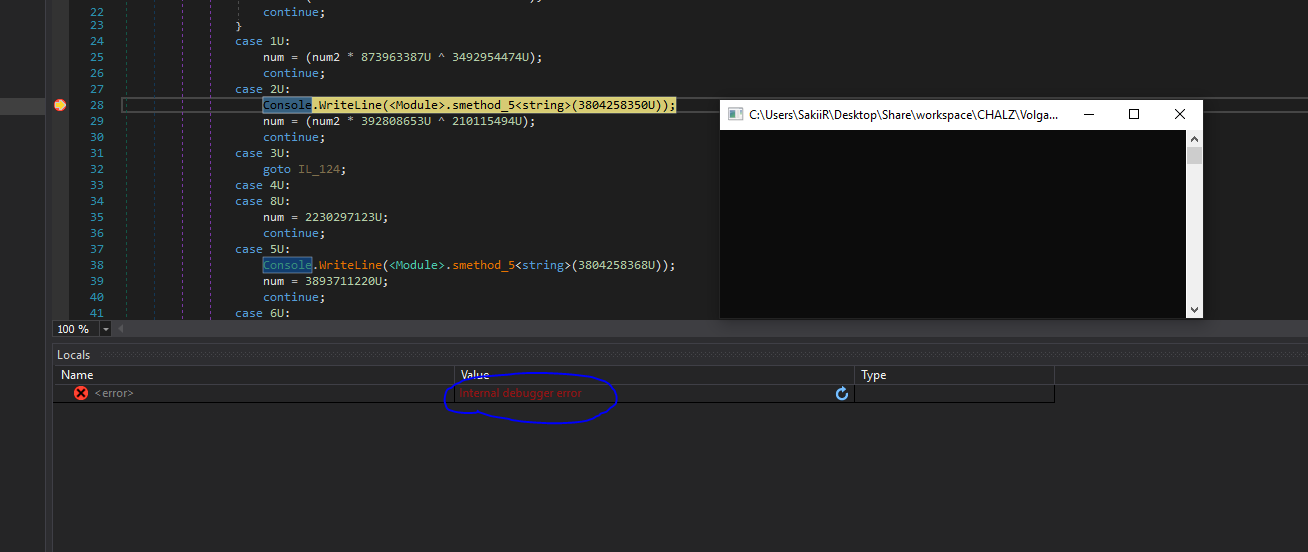https://raw.githubusercontent.com/TFNS/writeups/master/2020-03-29-VolgaCTF/dotnetme/debugger_internal_error.png