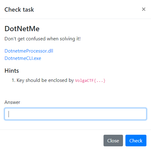 https://raw.githubusercontent.com/TFNS/writeups/master/2020-03-29-VolgaCTF/dotnetme/task.png
