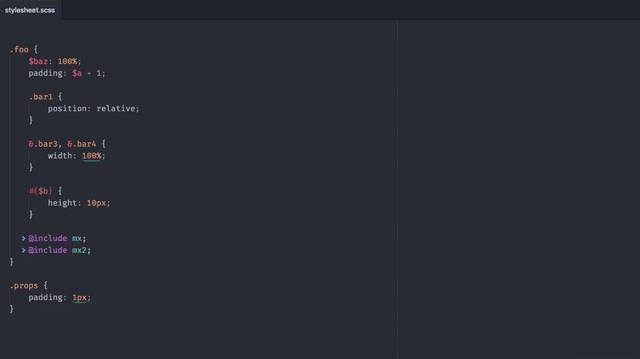 Suggested variables example