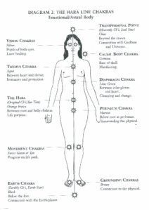 The Hara line Chakras