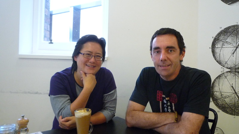 The Research Whisperers: Tseen Khoo (left) & Jonathan O'Donnell (right)