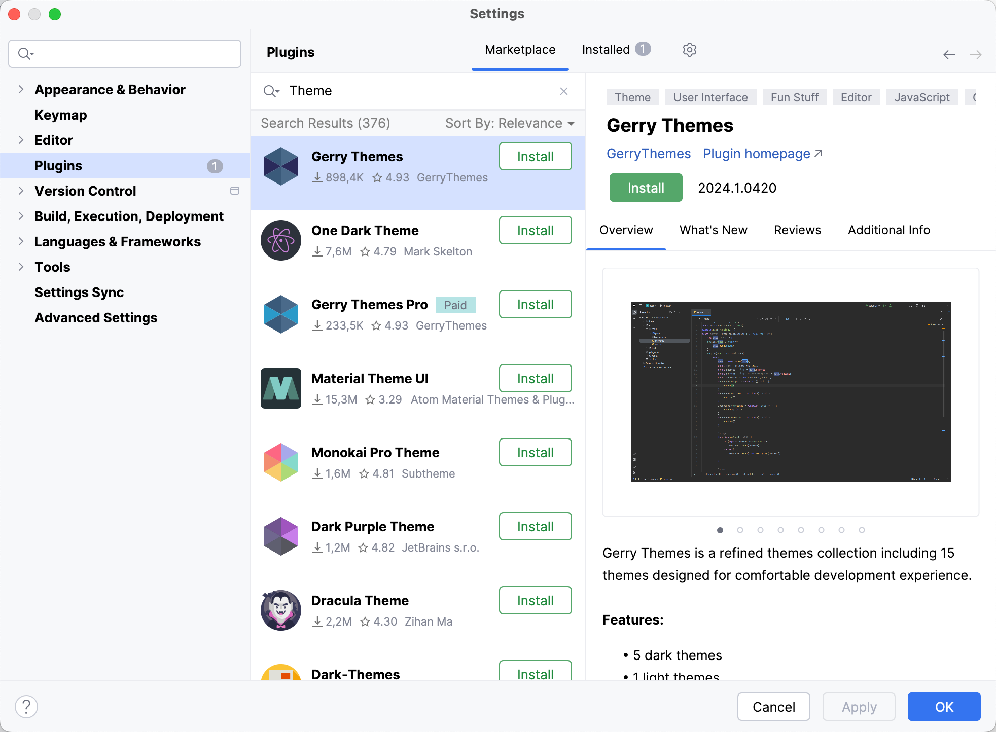 Customize IntelliJ IDEA: select UI theme Customize IntelliJ IDEA: select UI theme