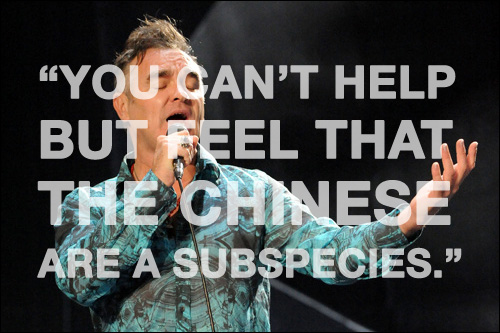 ''YOU CAN'T HELP BUT FEEL THAT THE CHINESE ARE A SUBSPECIES.''