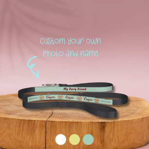 Customized Pet Leash with Portrait & Name