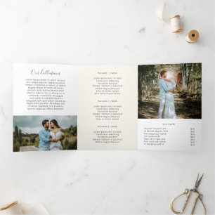 Elegant Ivory Photo Photography Business Brochure