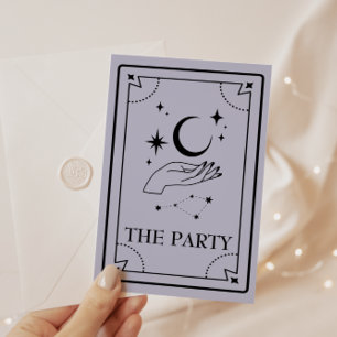 Tarot Mystic Fortune Bachelorette Party Invitation