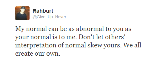 What is normal?