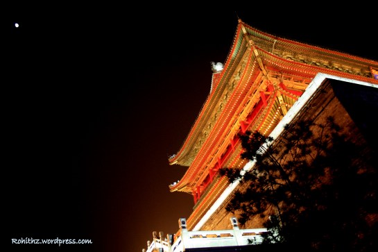 Drum tower of Xian, China