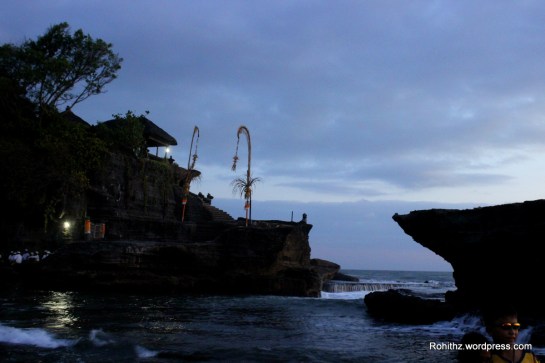 This is one of the seven sea temples around Balinese sea Coast. And it has significant Hindu influence ..