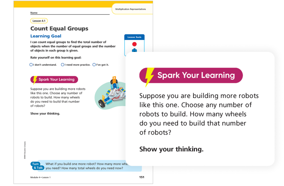 Into Math Card Grid Manual Students 1 WF1584700