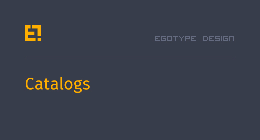 Egotype Catalogs